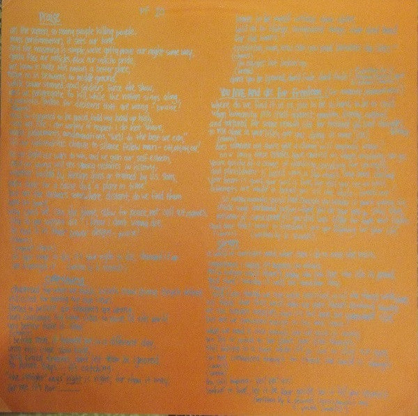 7 Seconds : Praise. (12", EP)