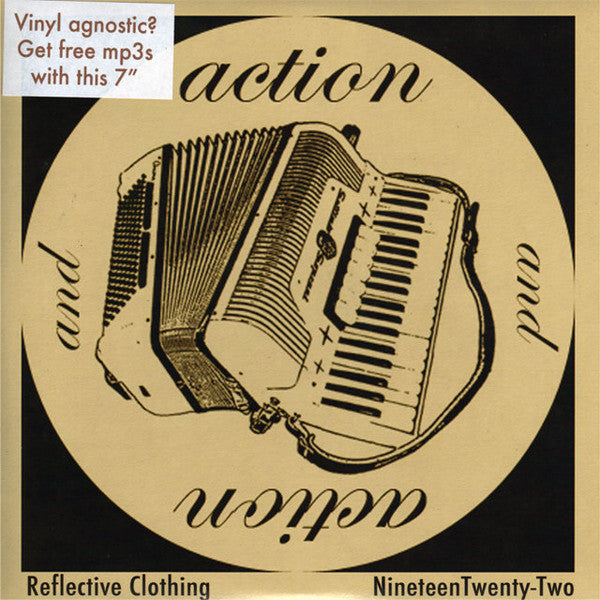 Action And Action : Reflective Clothing (7", Single, Ltd, Num)