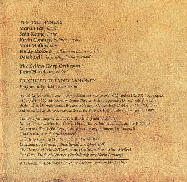 The Chieftains : The Celtic Harp (CD, Album, Dol)