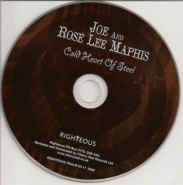 Joe & Rose Lee Maphis : Cold Heart Of Steel (CD, Comp)