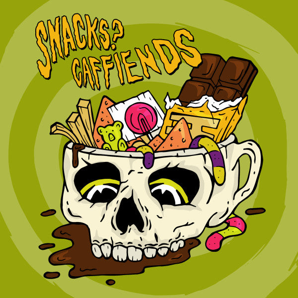 Snacks?, Caffiends : Split (7", Ltd, Mus)