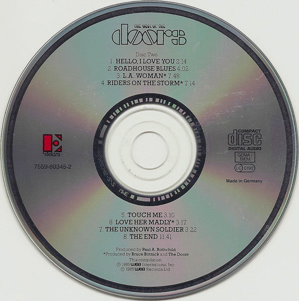 The Doors : The Best Of The Doors (2xCD, Comp, RE, RM)