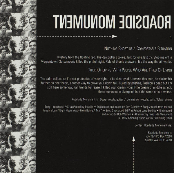 Roadside Monument <--------> Frodus : Split EP (CD, EP)