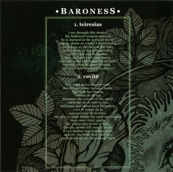 Baroness - And - Unpersons : A Grey Sigh In A Flower Husk (CD)
