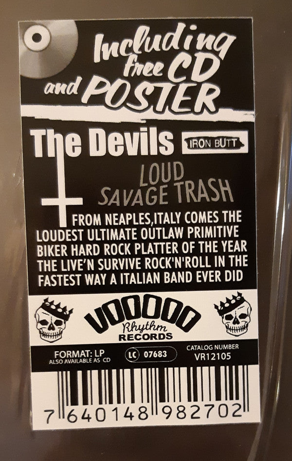 The Devils (12) : Iron Butt (LP, Album + CD, Album)