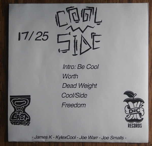 Coolside : Be Cool (7", EP, Num, Alt)