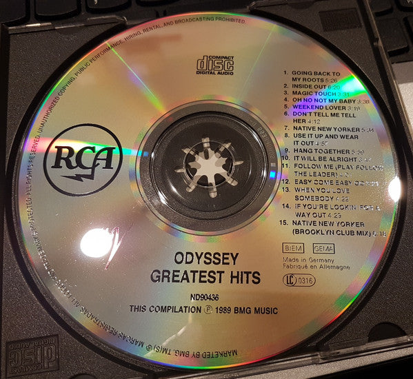 Odyssey (2) : Greatest Hits (CD, Comp)