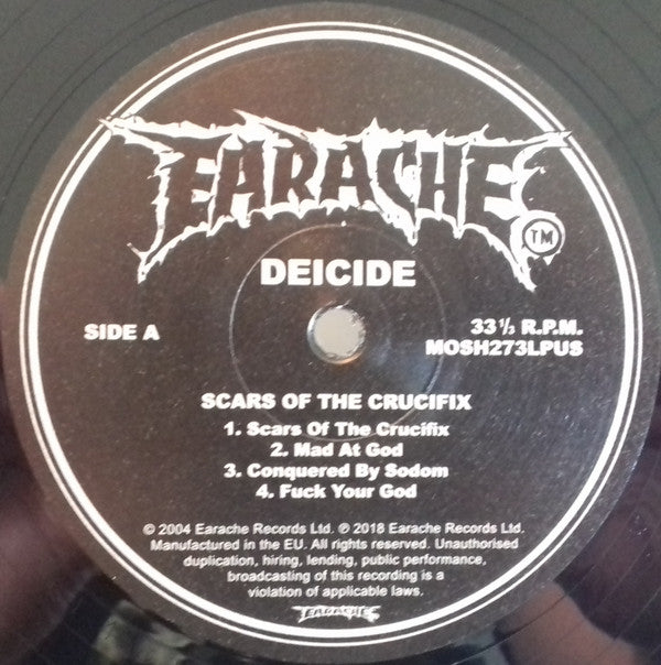 Deicide : Scars Of The Crucifix (LP, Album, RE)