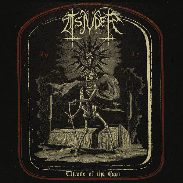 Tsjuder : Throne Of The Goat (12", EP, Ltd, RE)