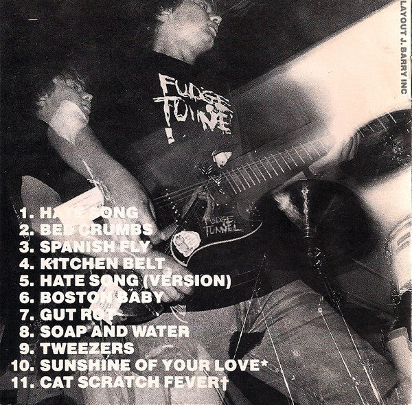 Fudge Tunnel : Hate Songs In E Minor (CD, Album)