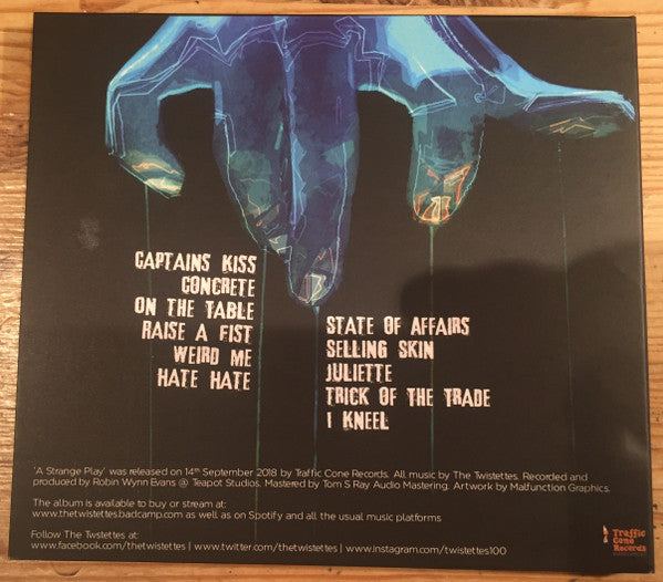 The Twistettes : A Strange Play (CD, Album)