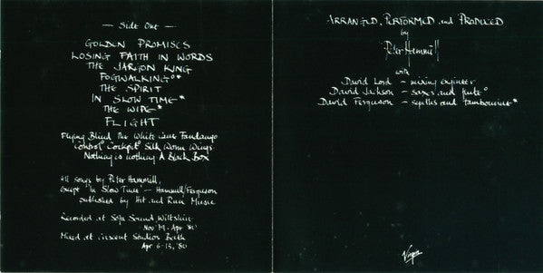 Peter Hammill : A Black Box (CD, Album, RE, Nim)