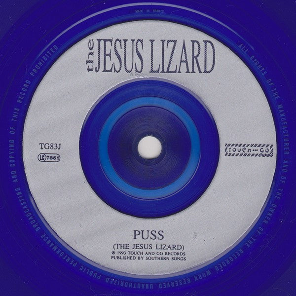 The Jesus Lizard / Nirvana : Puss / Oh, The Guilt (7", Blu)