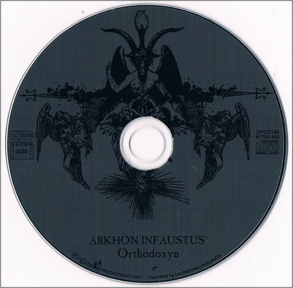 Arkhon Infaustus : Orthodoxyn (CD, Promo, Car)