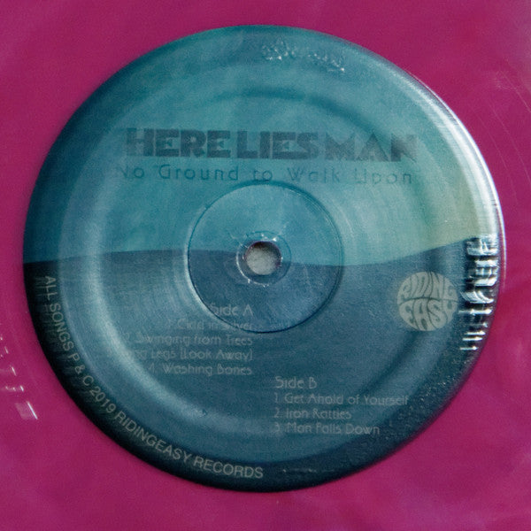 Here Lies Man : No Ground To Walk Upon (LP, Album, Ltd, Num, Pur)