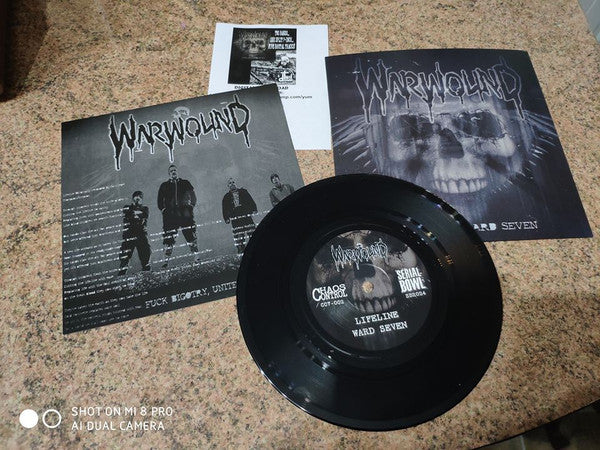 Warwound / Tied Down (7) : Split EP (7", EP)