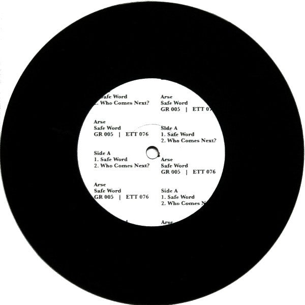 Arse (8) : Safe Word (7", EP)