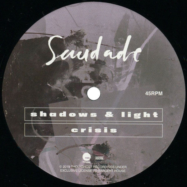 Saudade (8) : Shadows & Light / Sanctuary Dub (12", EP, Ltd)