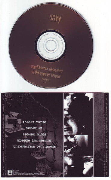 Envy (2) : Angel's Curse Whispered In The Edge Of Despair (CD)