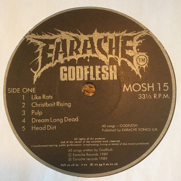 Godflesh : Streetcleaner (LP, Album, Ins)