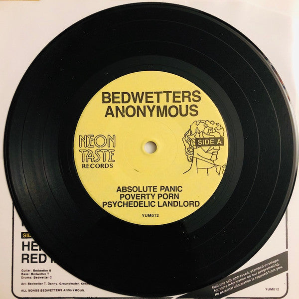 Bedwetters Anonymous : Have U Experienced Discomfort (7")