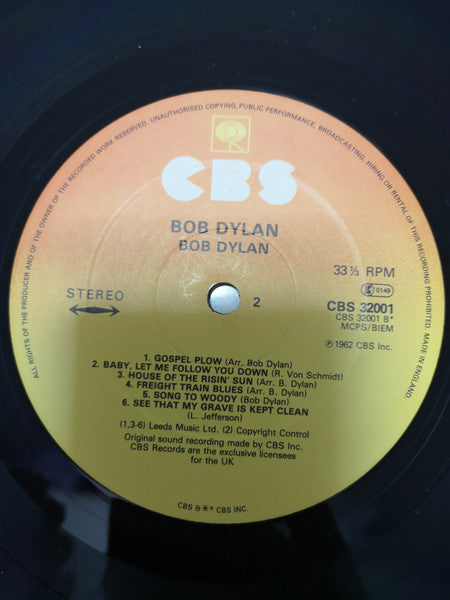 Bob Dylan : Bob Dylan (LP, Album)