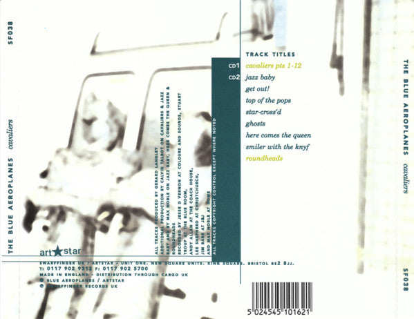 The Blue Aeroplanes : Cavaliers (2xCD, Album)