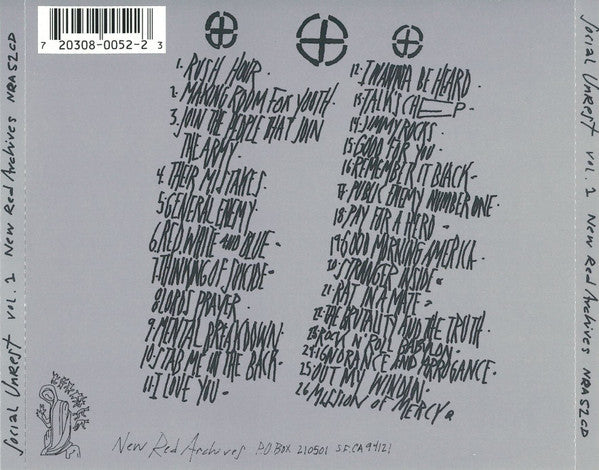 Social Unrest : The Complete Studio Recordings Vol 1 (CD, Comp, RE)