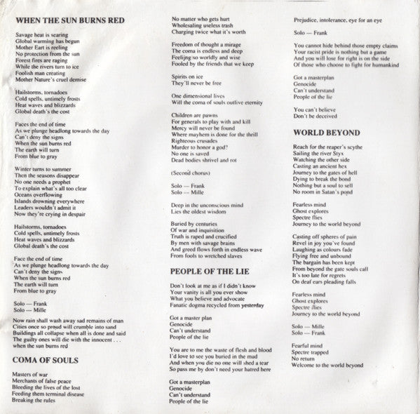 Kreator : Coma Of Souls (CD, Album, RE)