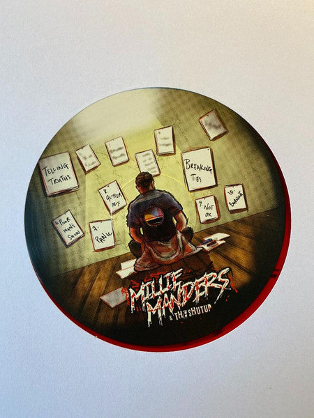 Millie Manders & The Shutup : Telling Truths, Breaking Ties (LP, Album, Red)