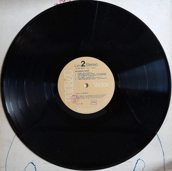 David Bowie : Aladdin Sane (LP, Album, RE)