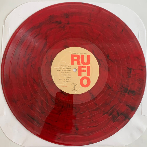 Rufio : Perhaps, I Suppose... (LP, Album, RE, Red)