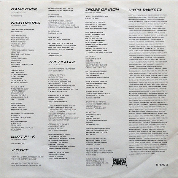 Nuclear Assault : The Plague (12", MiniAlbum)