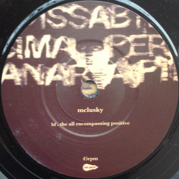 mclusky : That Man Will Not Hang (7")