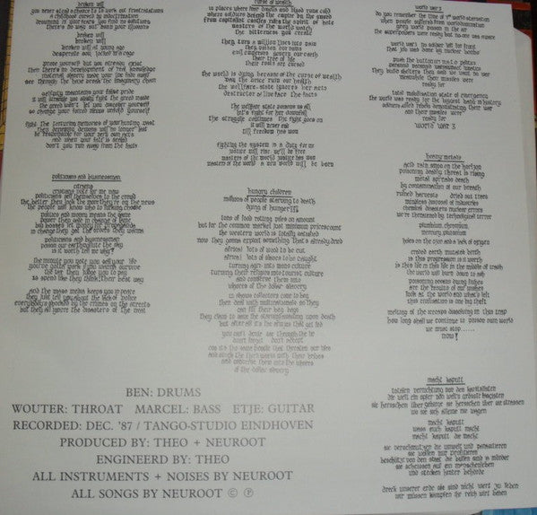 Neuroot : Plead Insanity (LP, Album)