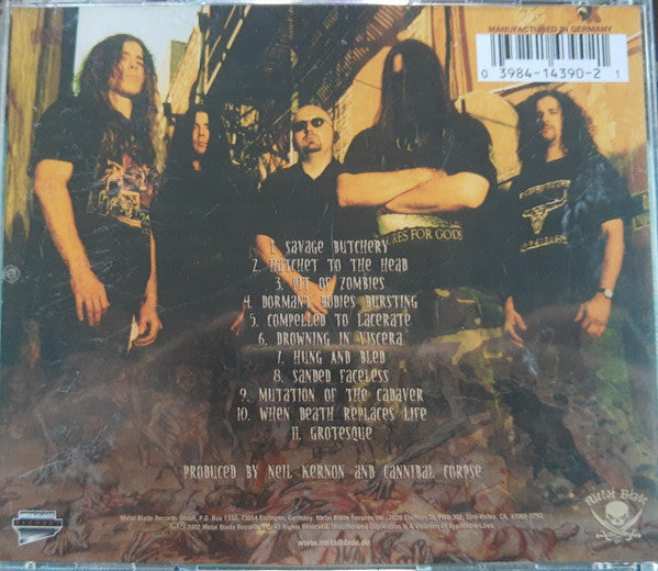 Cannibal Corpse : Gore Obsessed (CD, Album)