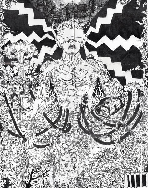 Horrendous 3D : The Gov. And Corps. Are Using Psycho-Electronic Weaponry To Manipulate You And Me... (7", Red)