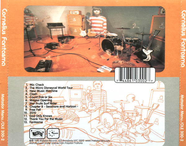 Cornelius : Fantasma (CD, Album, Nim)