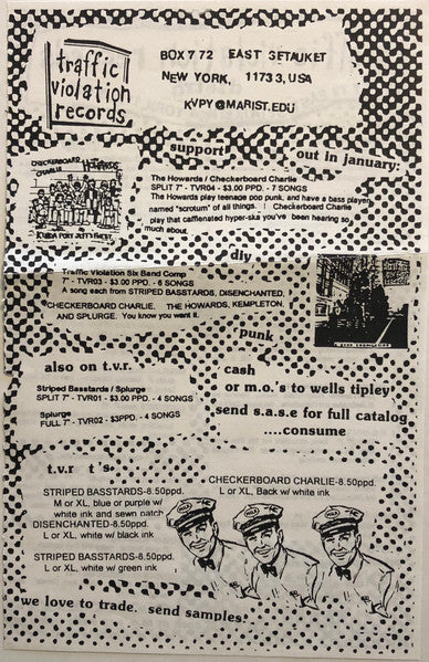 Various : 6 Band Compilation (7")