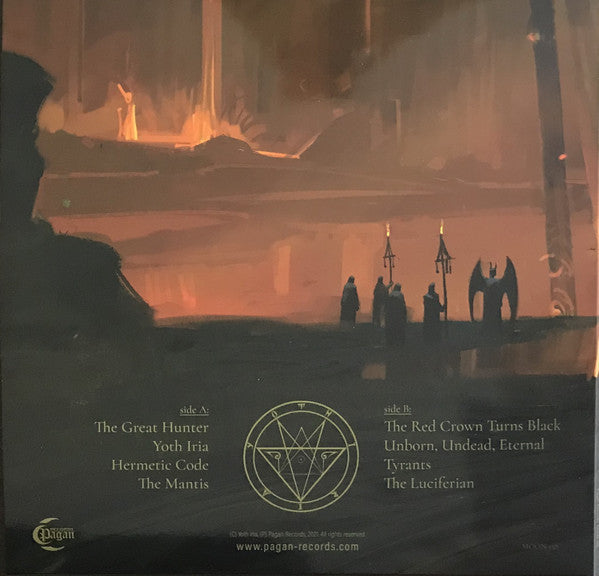 Yoth Iria : As The Flame Withers (LP, Album, RE)