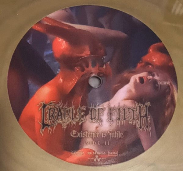 Cradle Of Filth : Existence Is Futile (2xLP, Album, Gol + CD, Album, Dig + Box, Ltd)