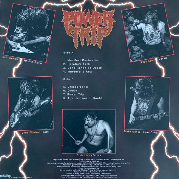 Power Trip (3) : Manifest Decimation (LP, Album, Ltd, RE, Pur)