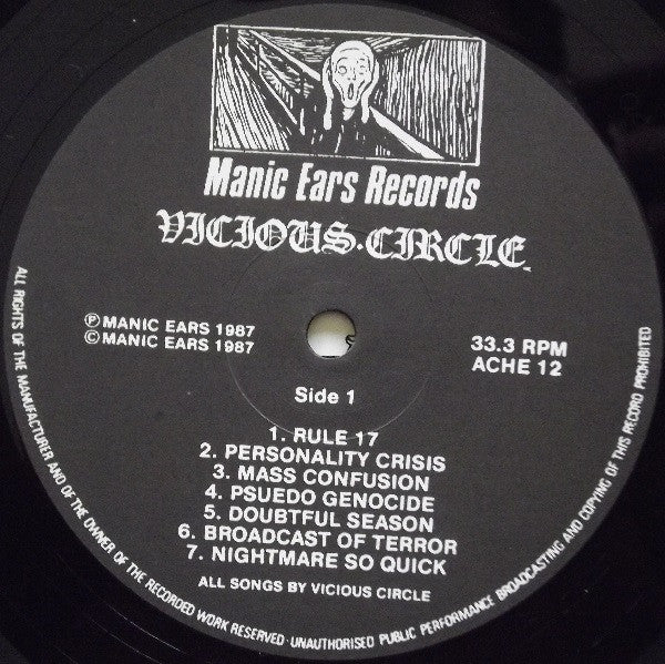 Vicious Circle (7) : Rhyme With Reason (LP, Album)