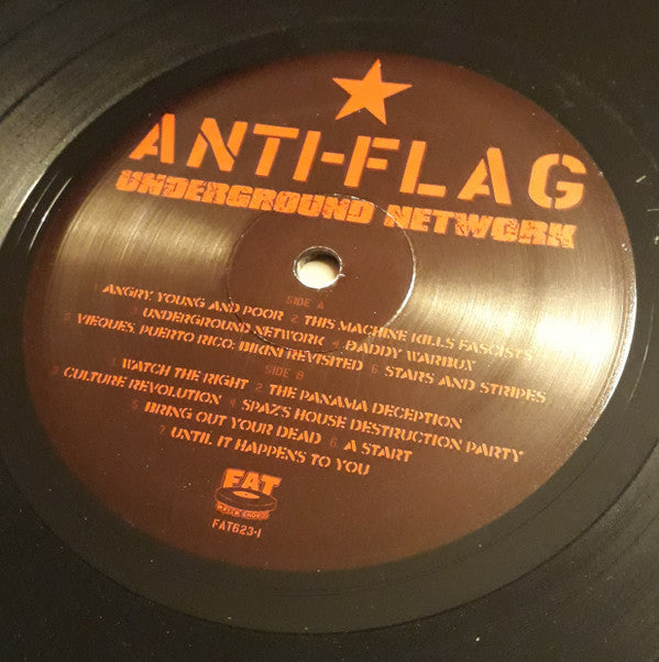 Anti-Flag : Underground Network (LP, Album)