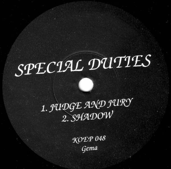 Red Flag 77 / Special Duties : Red Flag 77 / Special Duties (7", EP)