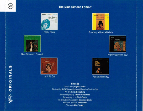 Nina Simone : Wild Is The Wind (CD, Album, RE, RM)