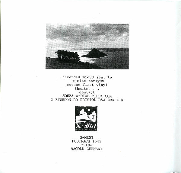 Soeza : Picking A Man Off The Ground (7", EP)