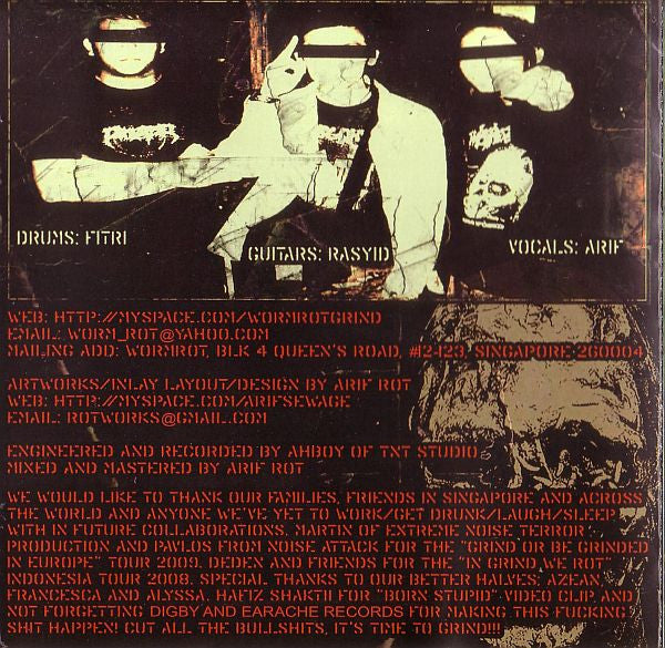 Wormrot : Abuse (2xCD, Album, RE)