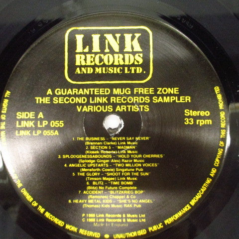 Various : A Guaranteed Mug Free Zone (LP, Comp)