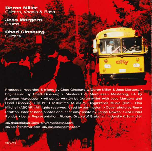 CKY : Volume 1 (CD, Album, RE, RM)